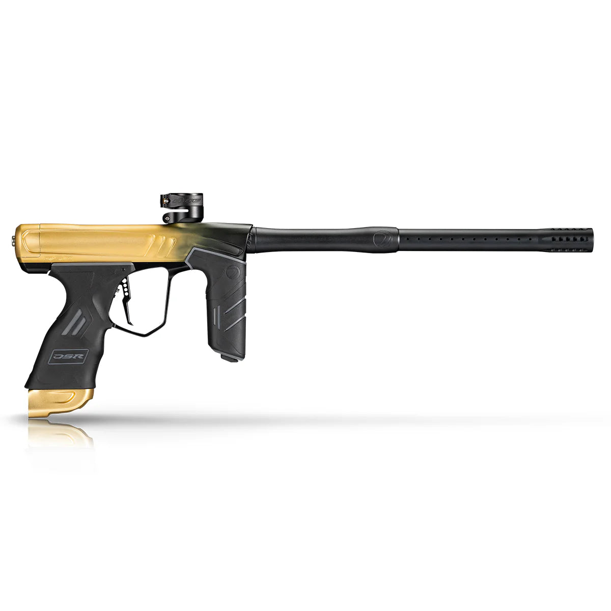 Dye DSR+ Paintball Gun - Onyx Gold Fade Dust