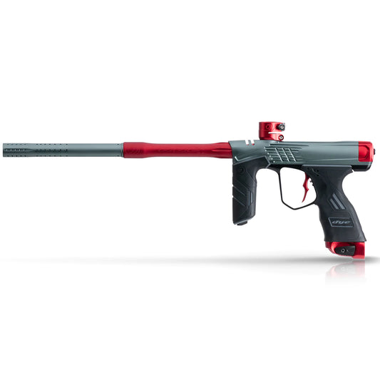 Dye DSR+ Icon Paintball Gun - Shadow Fire Gray Red