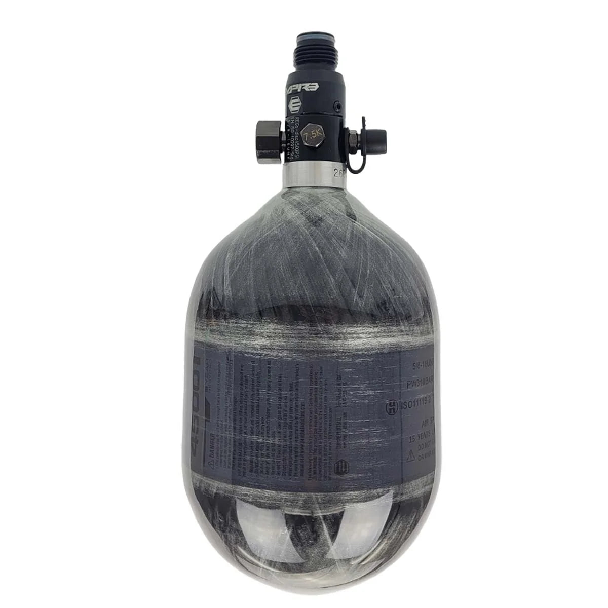 Empire Mega Lite Carbon Fiber Air Tank - Gray (48ci/4500psi)