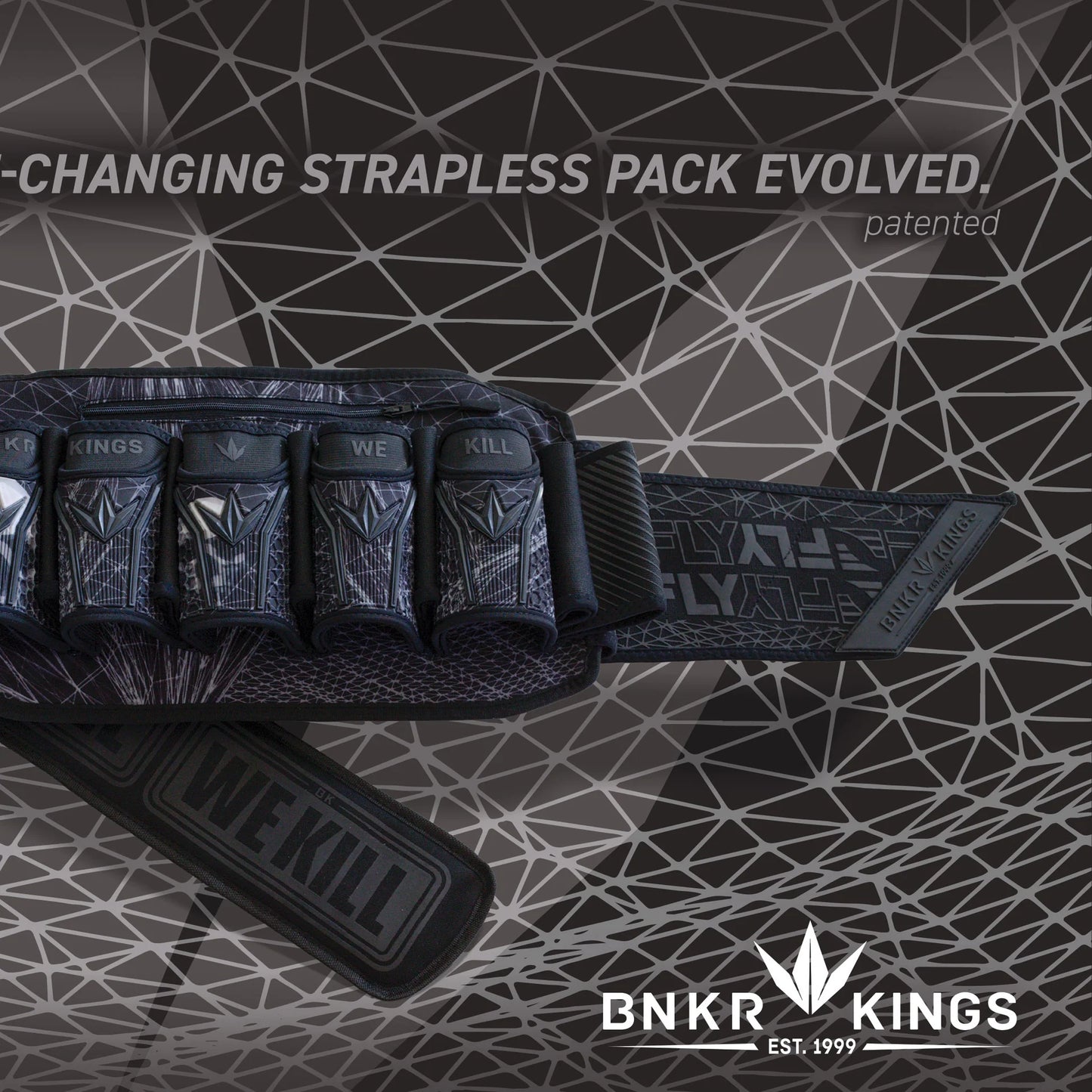 Bunkerkings Fly2 Pack - Black Dimension