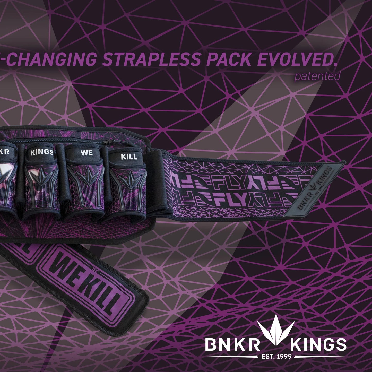 Bunkerkings Fly2 Pack - Purple Dimension