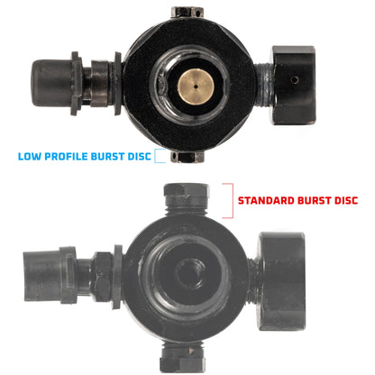HK Turbine Micro Burst Disk - Pro Reg (68ci/ 4500psi) Black