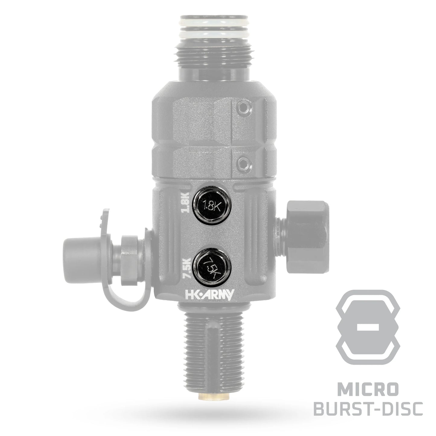 HK Turbine Micro Burst Disk - Pro Reg (68ci/ 4500psi) Black