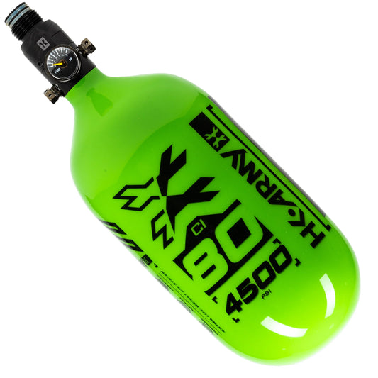 HK Rush Extra Lite Air Tank - RUSH  (80ci/ 4500psi) Green/Black