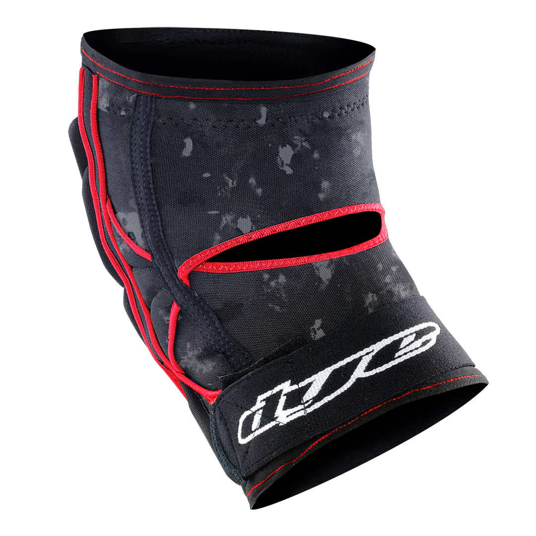 Dye Performance Knee Pads - Dyecam Black / Red