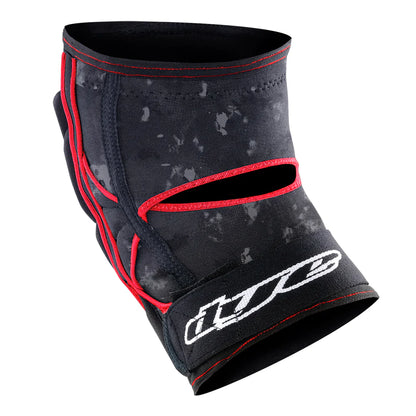 Dye Performance Knee Pads - Dyecam Black / Red