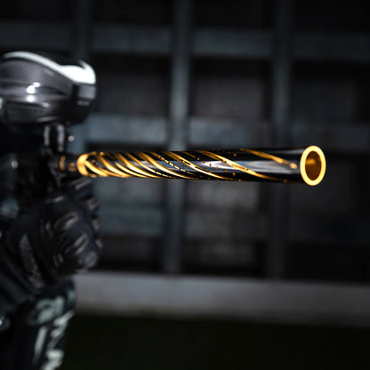 HK LAZR Elite Orbit Barrel Kit - Autococker Threads (Dust Gold /Colored Inserts)