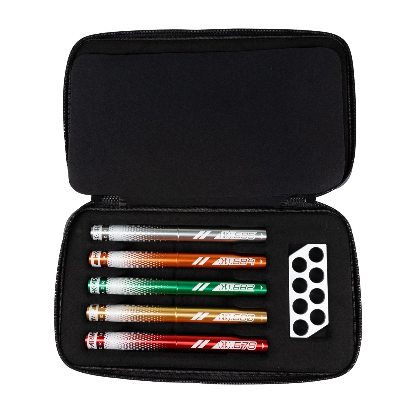 HK LAZR Elite Orbit Barrel Kit - Autococker Threads (Dust Gold /Colored Inserts)