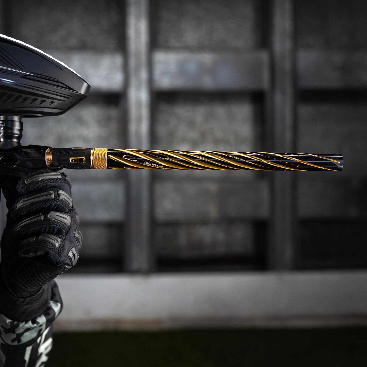 HK LAZR Elite Orbit Barrel Kit - Autococker Threads (Dust Gold /Colored Inserts)