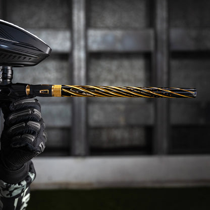 HK LAZR Elite Orbit Barrel Kit - Autococker Threads (Dust Gold /Colored Inserts)