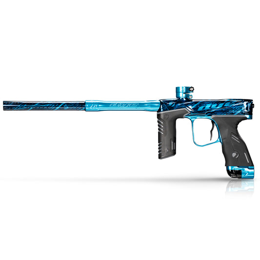 Dye MXR Paintball Gun - (PGA Branded) Black Cyan Polish