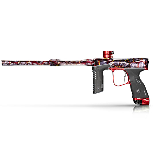 Dye MXR Paintball Gun - (PGA Volcanic) Black Red Polish