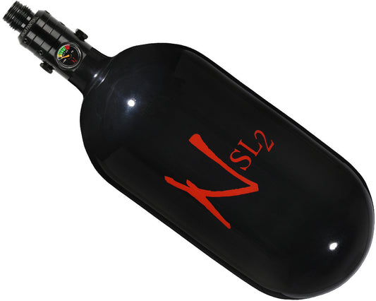 Ninja SL2 Compressed Air Tank (77ci, ProV3 regulator) - Black/Red