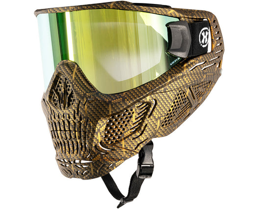 HK HSTL Skull Goggle - Machine Gold (Gold Lens)