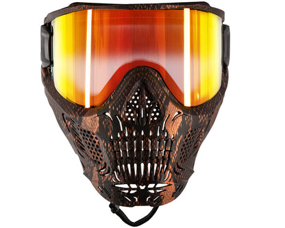 HK HSTL Skull Goggle - Snake Red (Fire Lens)