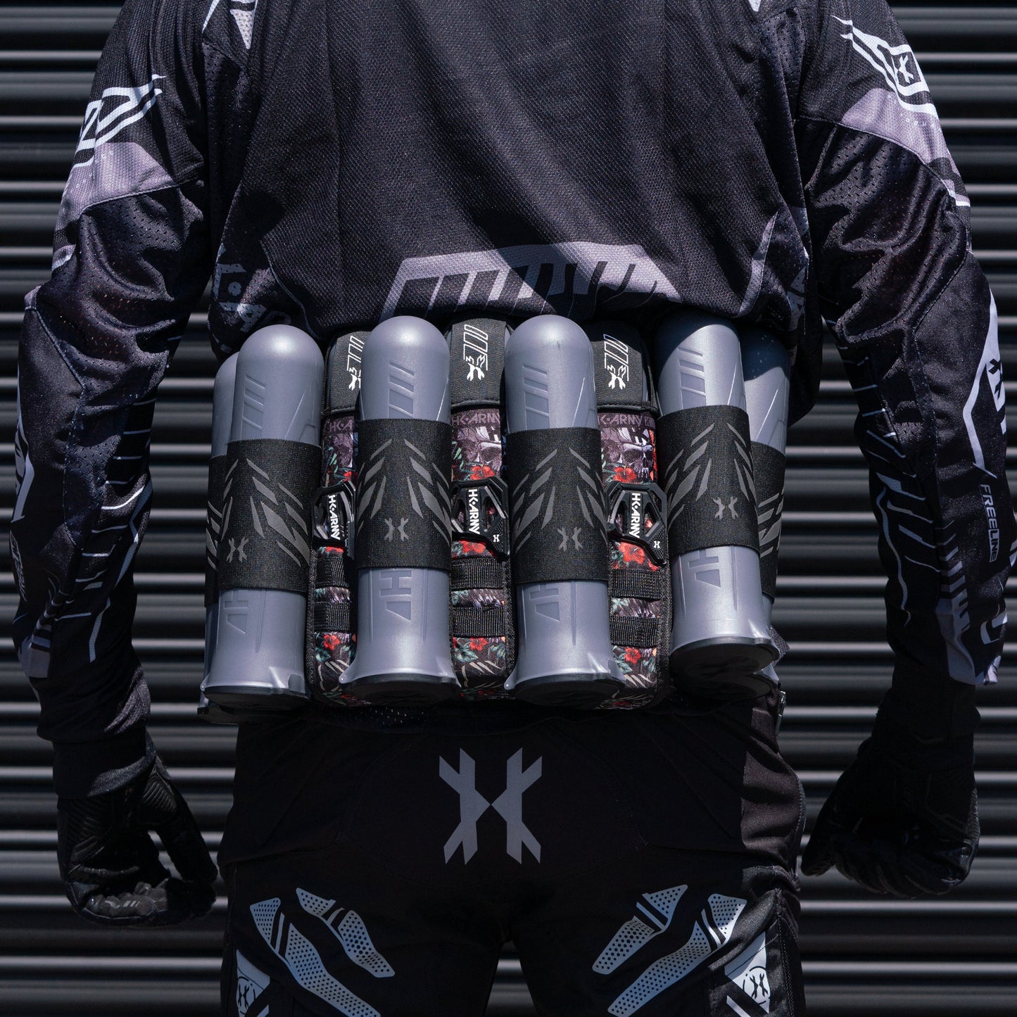 HK Army Eject Harness - Tropical Skull (3+2)