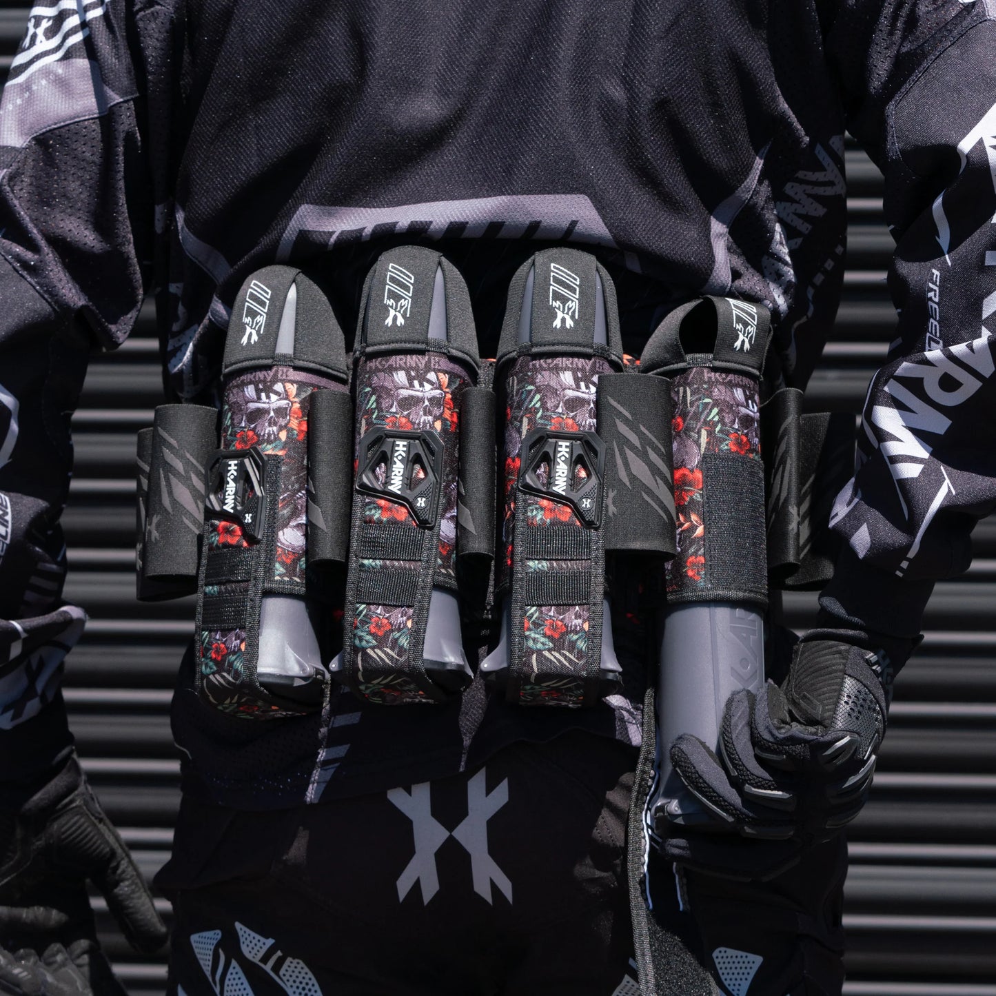 HK Army Eject Harness - Tropical Skull (4+3)