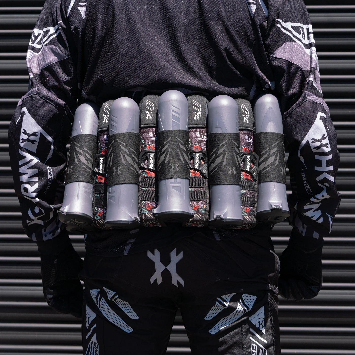 HK Army Eject Harness - Tropical Skull (4+3)