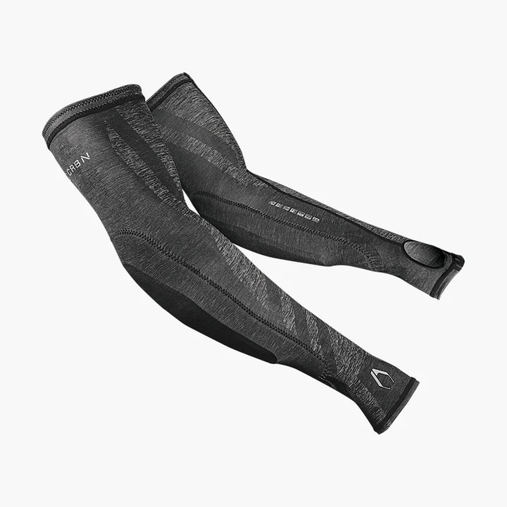 CRBN SC Elbow Sleeves Pads - Black Heather