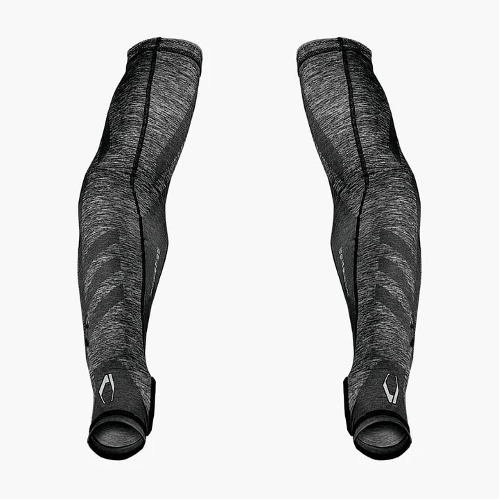 CRBN SC Elbow Sleeves Pads - Black Heather