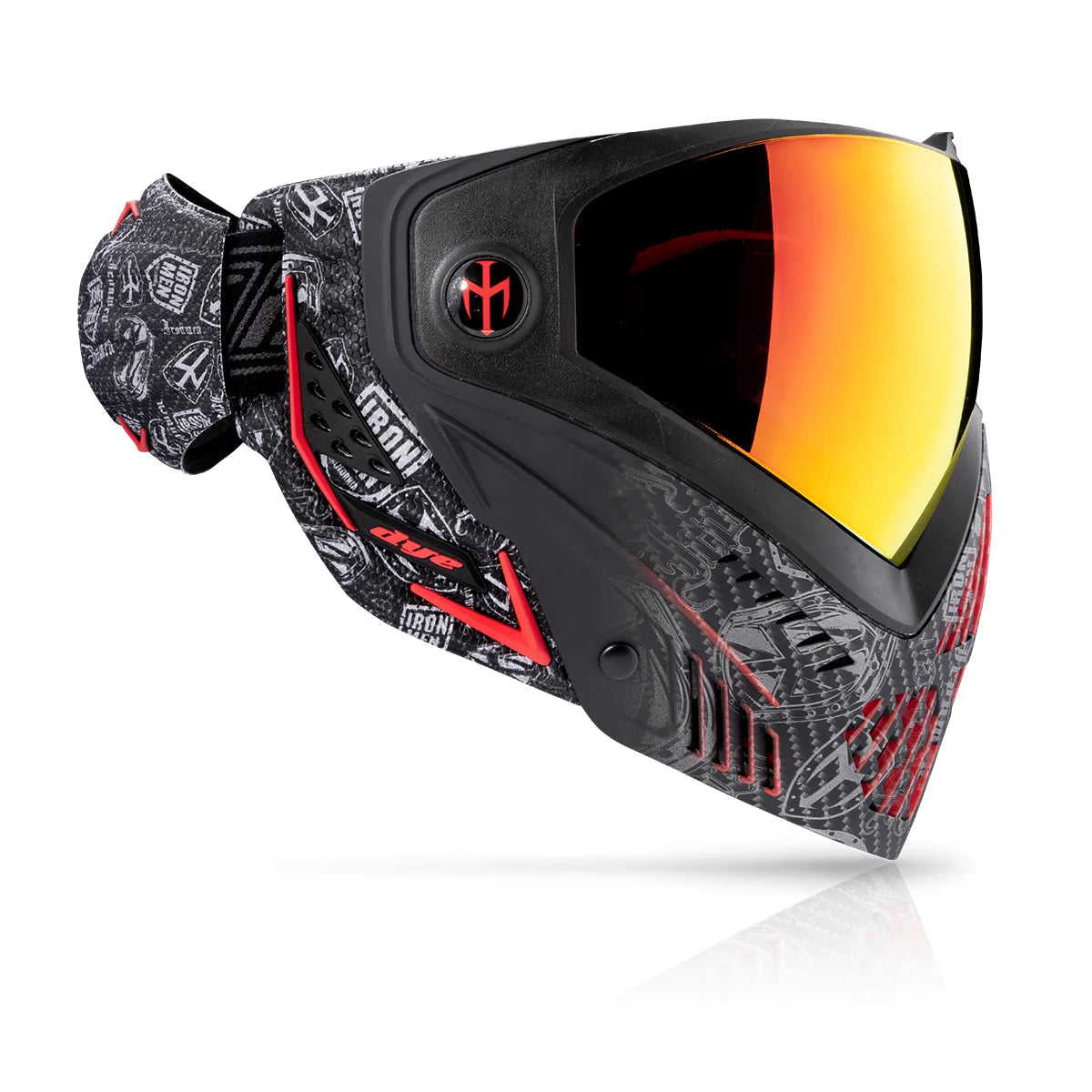 Dye I5 Thermal Goggle System - IM Shields Black/Red