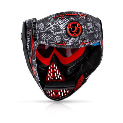 Dye I5 Thermal Goggle System - IM Shields Black/Red