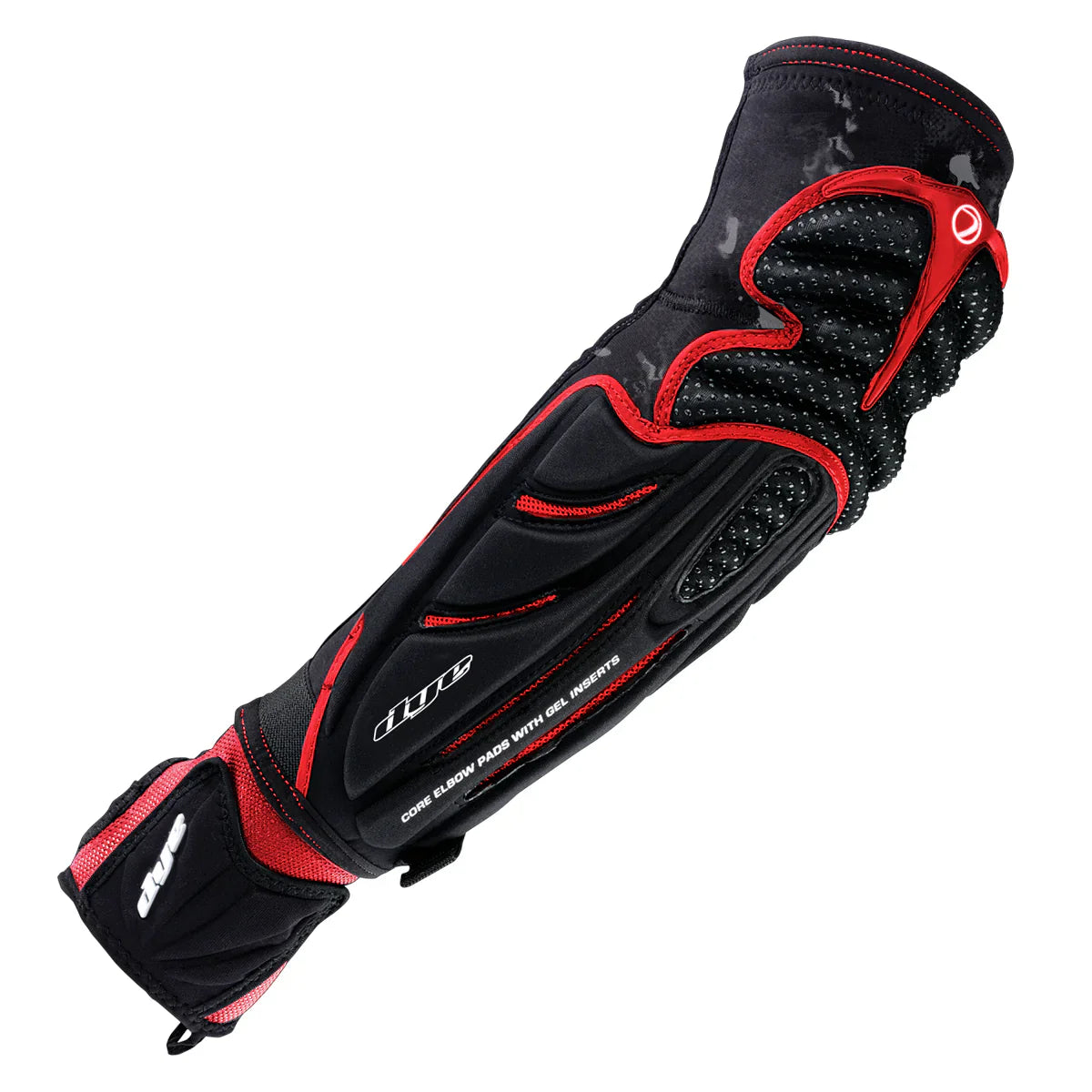 Dye Performance Elbow Pads - Dyecam Black / Red
