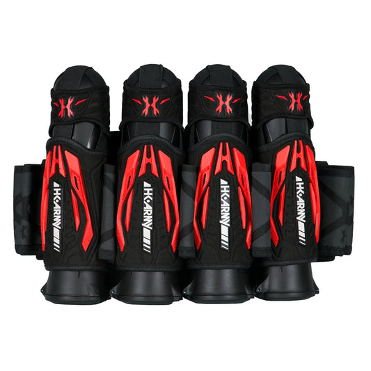 HK Army Zero G 2.0 Harness -  Black/Red (4+3)