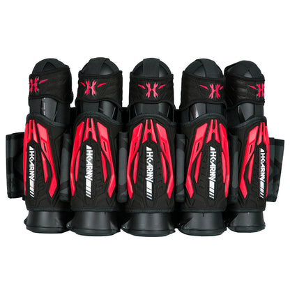 HK Army Zero G 2.0 Harness - Black/Red (5+4+4)