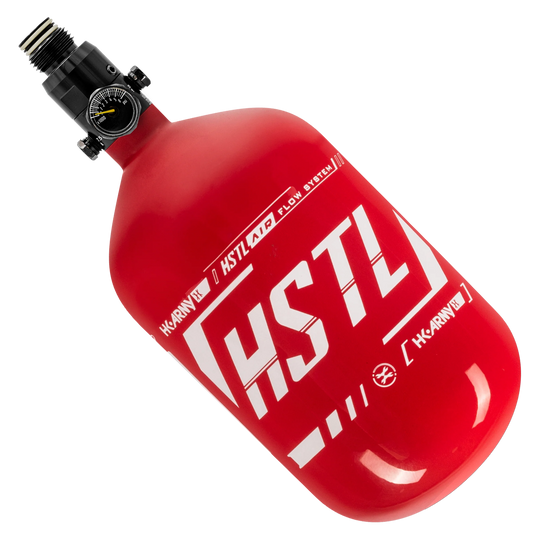 HK HSTL Air Tank - (68ci/ 4500psi) Red/White