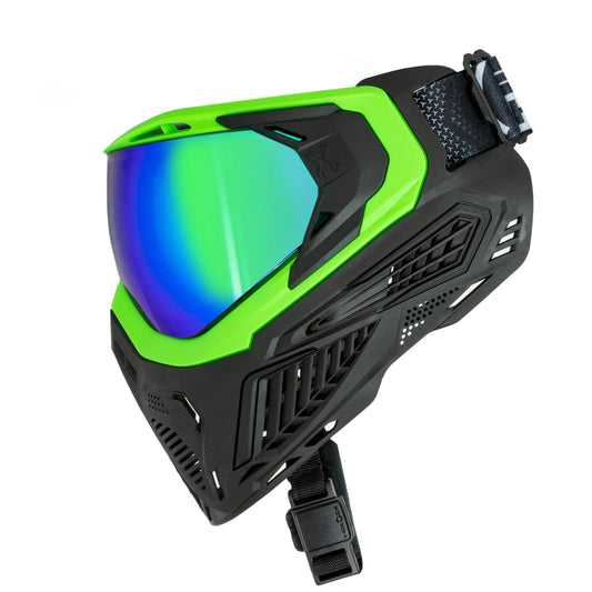 HK SLR Goggle - JOURNEY,Black/Green (Green Lens)