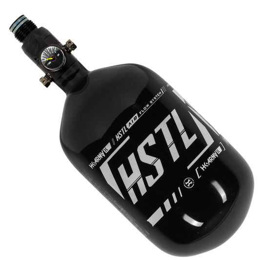 HK HSTL Air Tank - (68ci/ 4500psi) Black / White