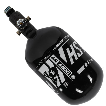 HK HSTL Air Tank - (68ci/ 4500psi) Black / White