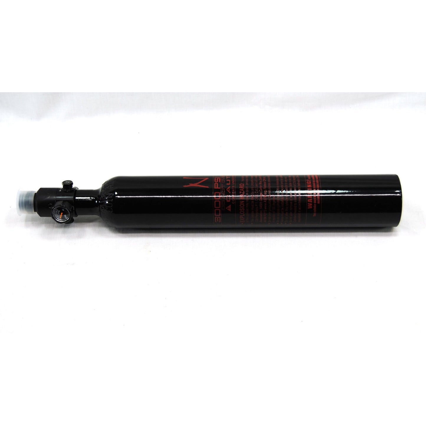 Ninja Aluminum Compressed Air Tank (22ci) - Black/Red