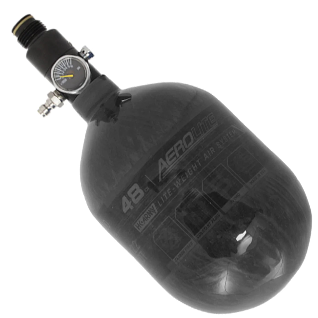 HK Army Aerolite Air Tank (48ci/ 4500) - Smoke