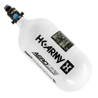 HK Army Extra Lite Air Tank (80ci/4500psi, Pro Regulator) - White