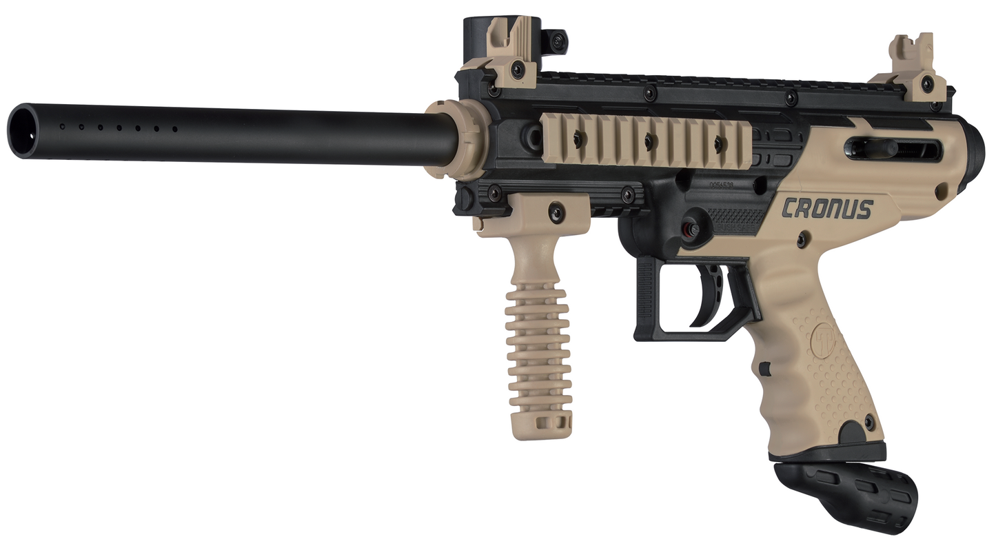 Tippmann Cronus Basic Paintball Gun - Black / Tan