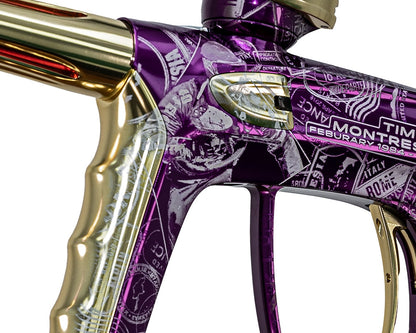 Luxe TM40 Paintball Gun - SE, Polished Purple/Pol. Gold