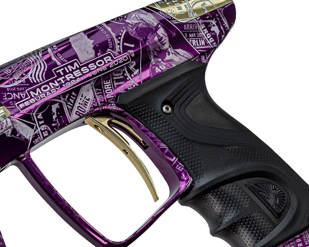 Luxe TM40 Paintball Gun - SE, Polished Purple/Pol. Gold