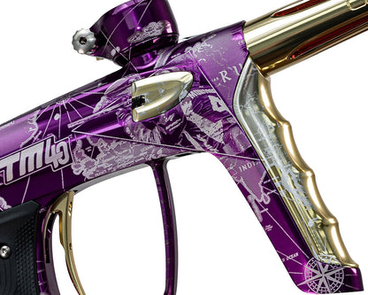 Luxe TM40 Paintball Gun - SE, Polished Purple/Pol. Gold