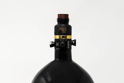 Ninja SL2 Compressed Air Tank (90ci, Pro V2 regulator) - Black/Red