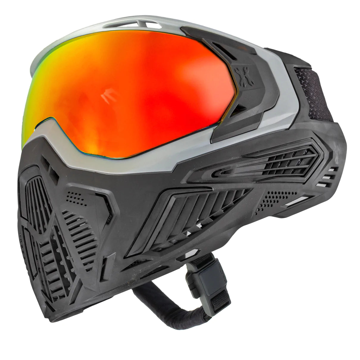 HK Army SLR Goggle (SOLAR) - Silver / Black (Scorch Lens)