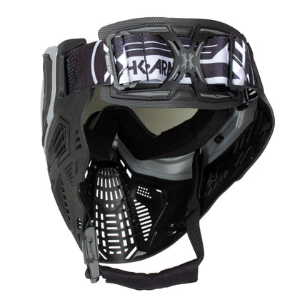 HK Army SLR Goggle (SOLAR) - Silver / Black (Scorch Lens)