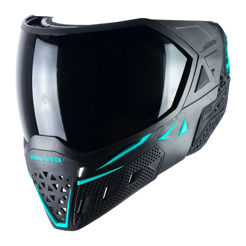 Empire EVS Goggle / Mask - Black / Aqua