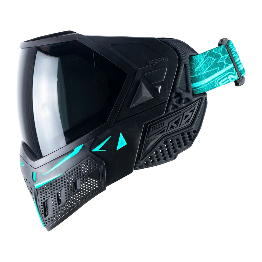 Empire EVS Goggle / Mask - Black / Aqua