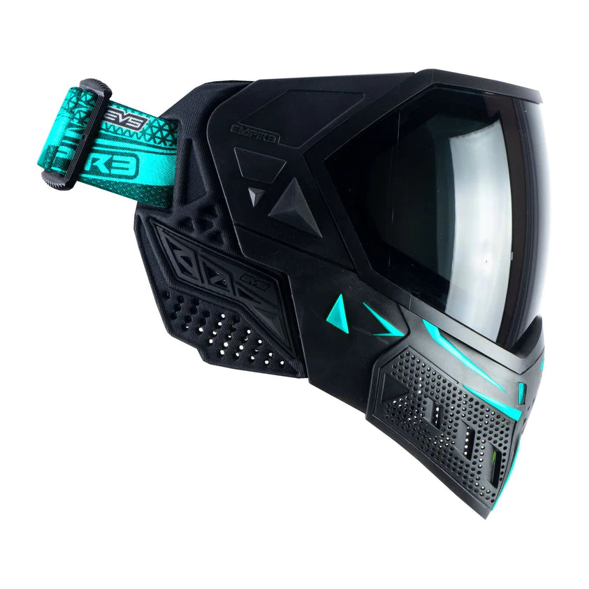 Empire EVS Goggle / Mask - Black / Aqua